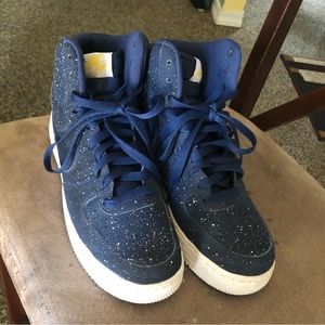Men’s Nike Air Force 1 Lunar Space Shoes
